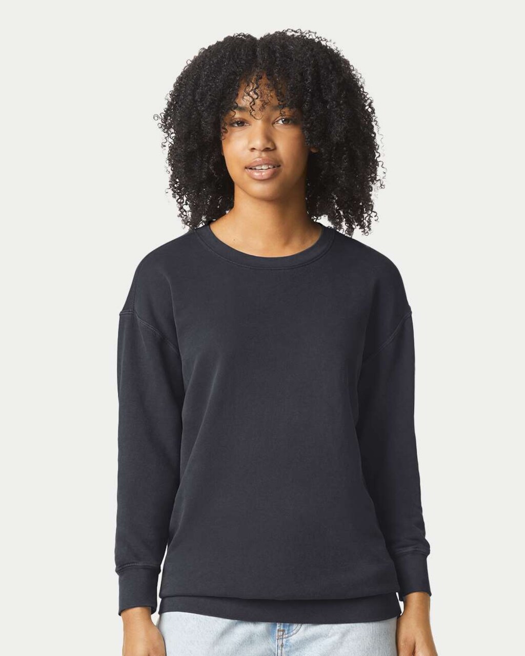Comfort Colors® Unisex Garment-Dyed Lightweight Fleece Crewneck Sweatshirt